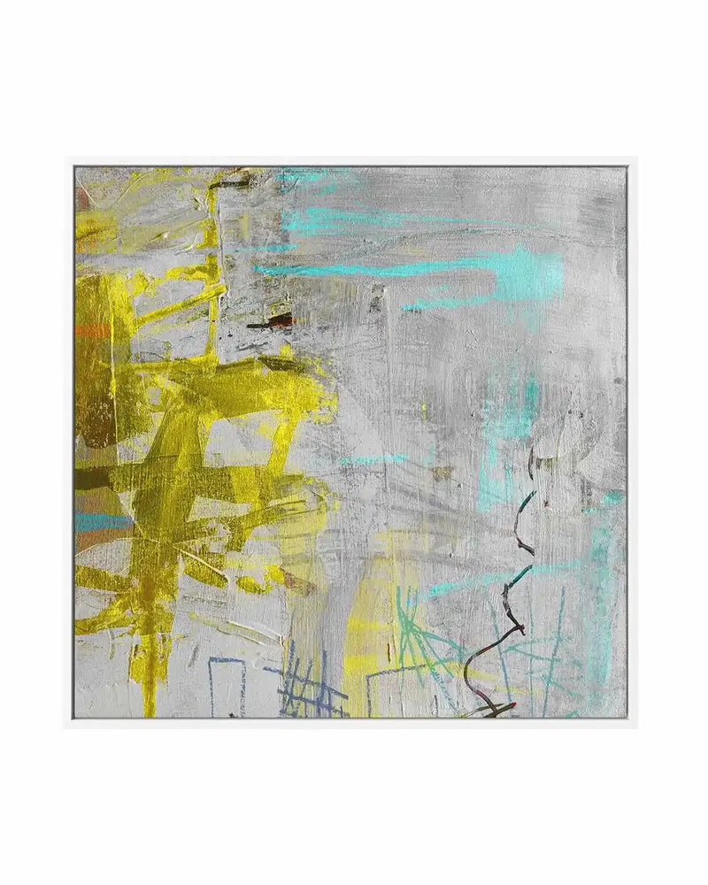 Golden by Antonia Tzenova | Framed Canvas Art Print from Olive et Oriel where you can shop wallpaper and artworks online