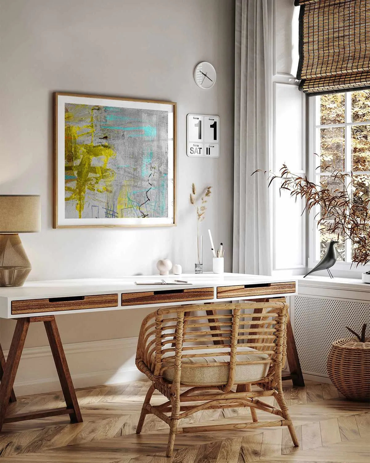 Golden by Antonia Tzenova Art Print from Olive et Oriel where you can shop wallpaper and artworks online