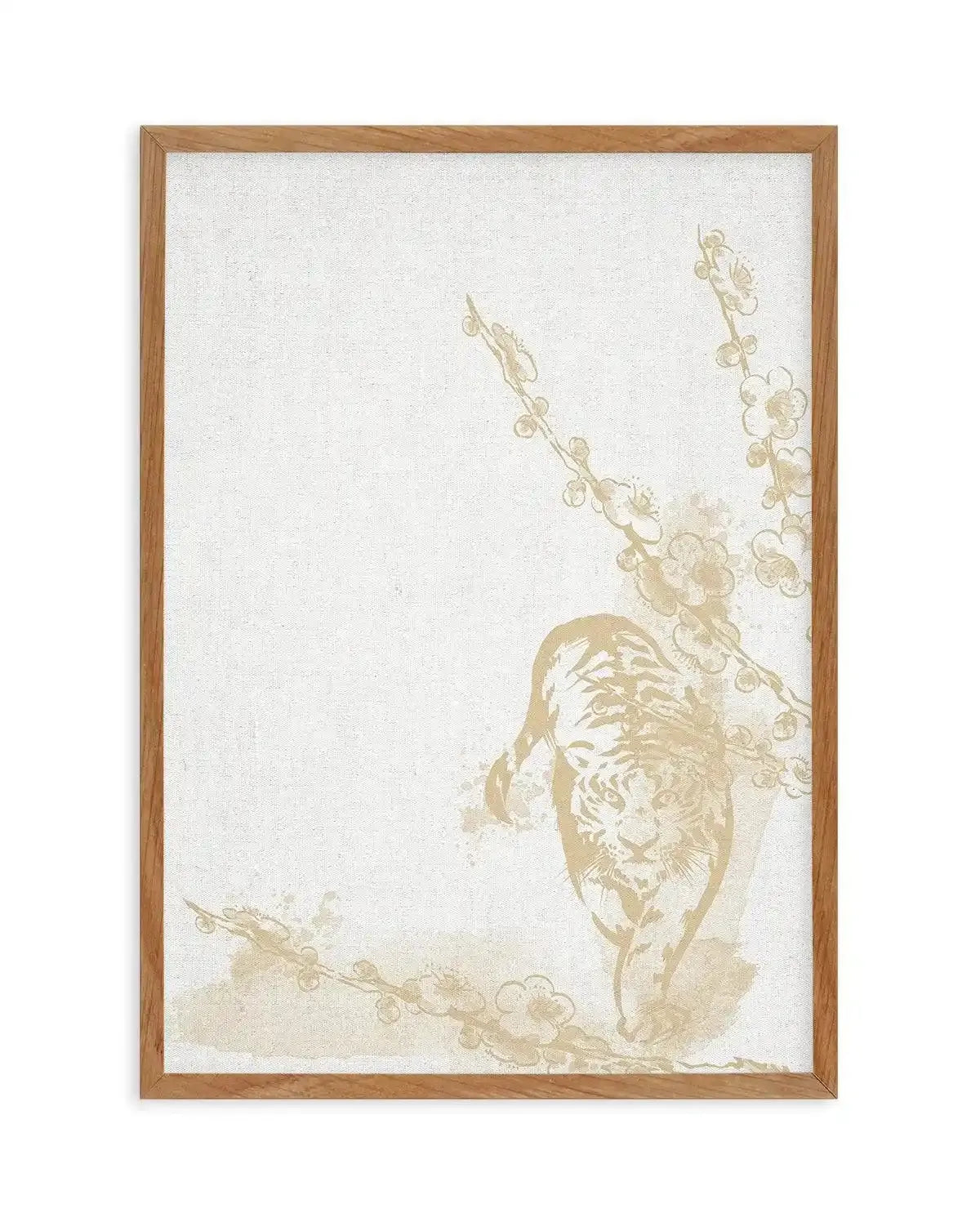 Golden Tiger I Art Print-PRINT-Olive et Oriel-Olive et Oriel-Buy-Australian-Art-Prints-Online-with-Olive-et-Oriel-Your-Artwork-Specialists-Austrailia-Decorate-With-Coastal-Photo-Wall-Art-Prints-From-Our-Beach-House-Artwork-Collection-Fine-Poster-and-Framed-Artwork