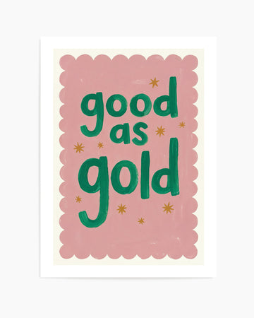 Good As Gold I | Art Print