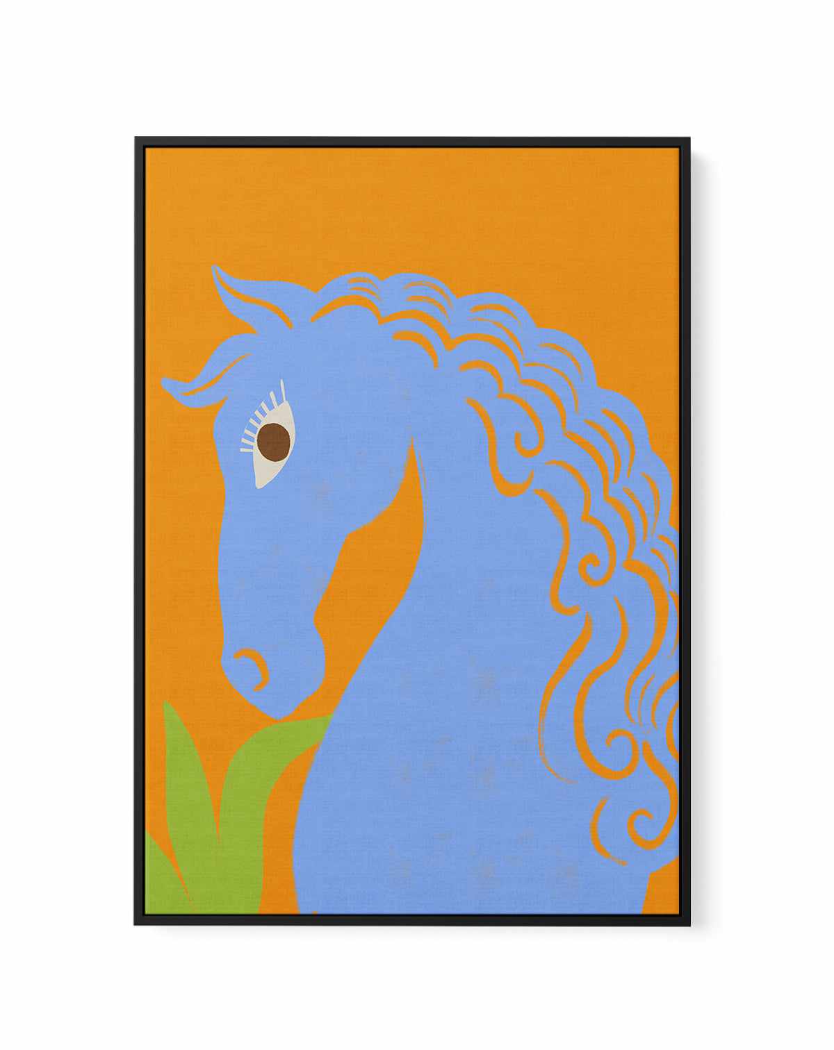 Good Hair Days by Arty Guava | Framed Canvas Art Print from Olive et Oriel where you can shop wallpaper and artworks online