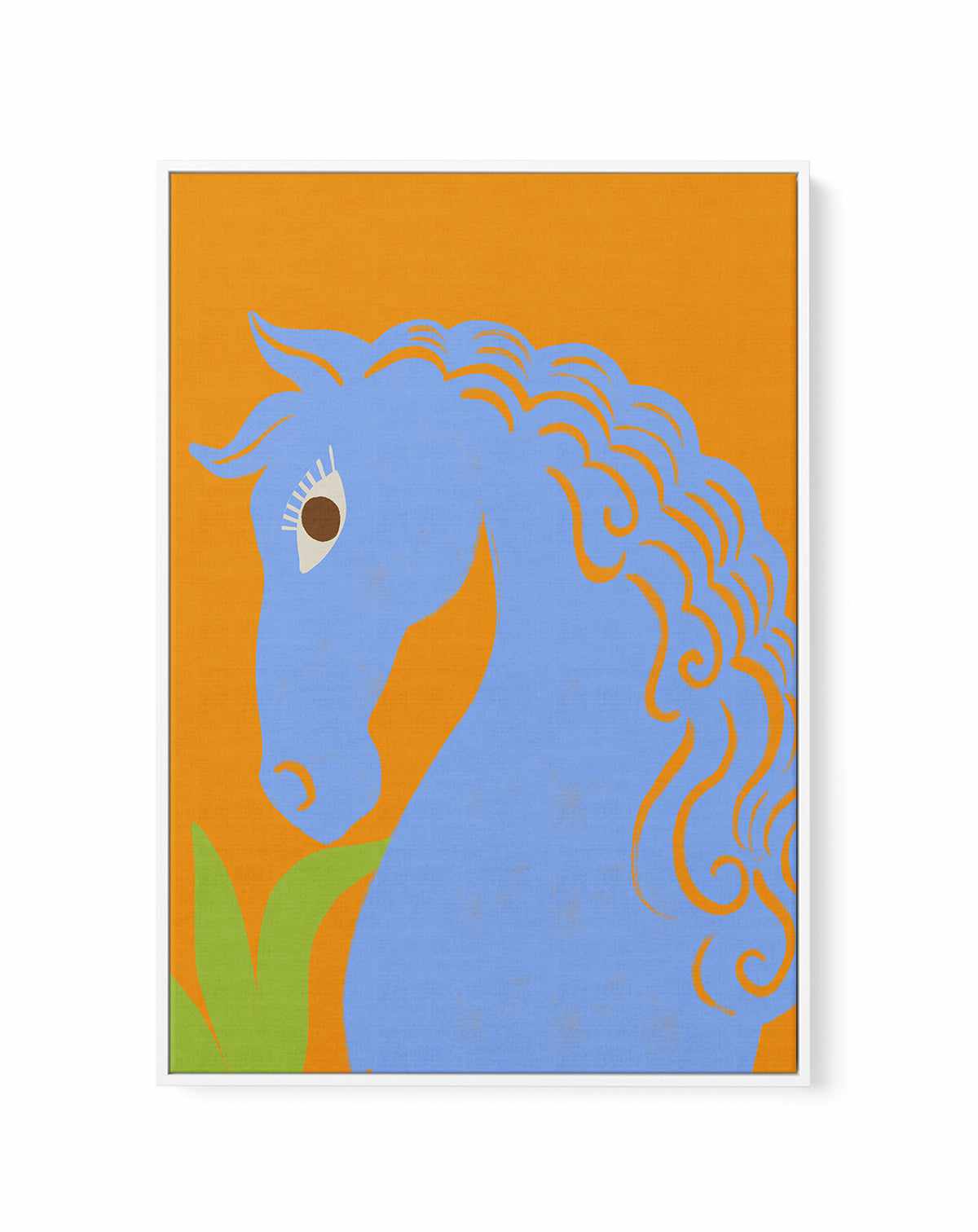Good Hair Days by Arty Guava | Framed Canvas Art Print from Olive et Oriel where you can shop wallpaper and artworks online
