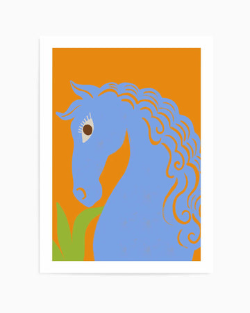 Good Hair Days by Arty Guava | Art Print from Olive et Oriel where you can shop wallpaper and artworks online