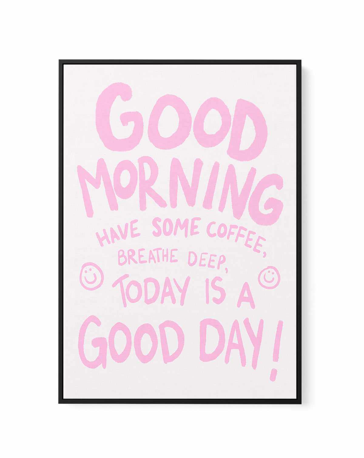 Good Morning By Athene Fritsch | Framed Canvas Art Print