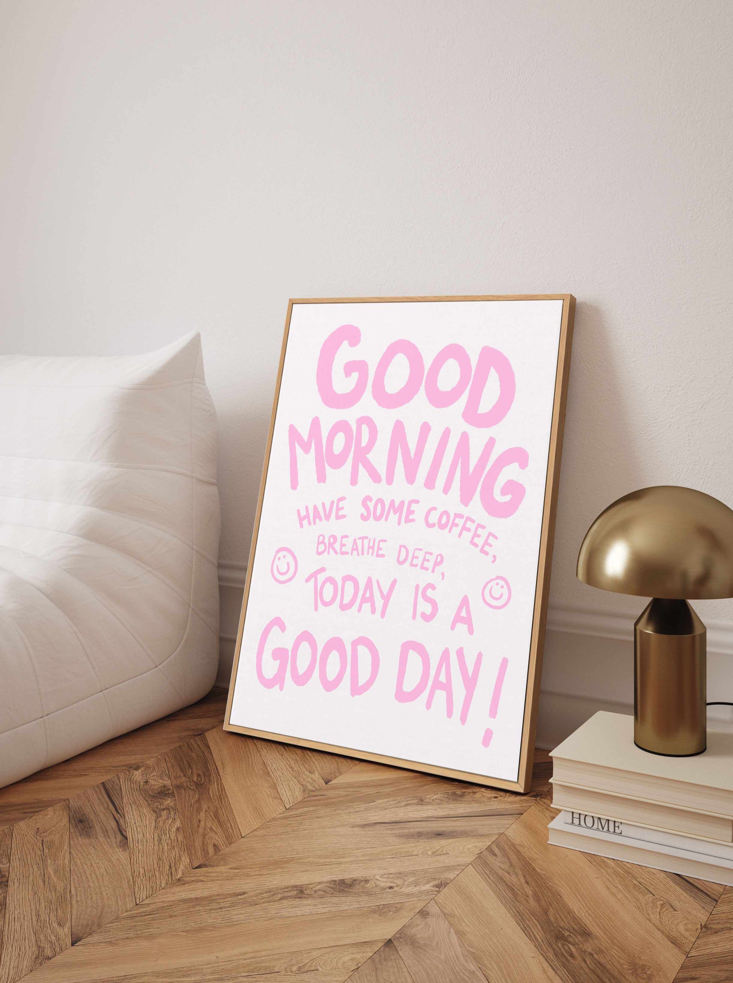 Good Morning By Athene Fritsch | Framed Canvas Art Print