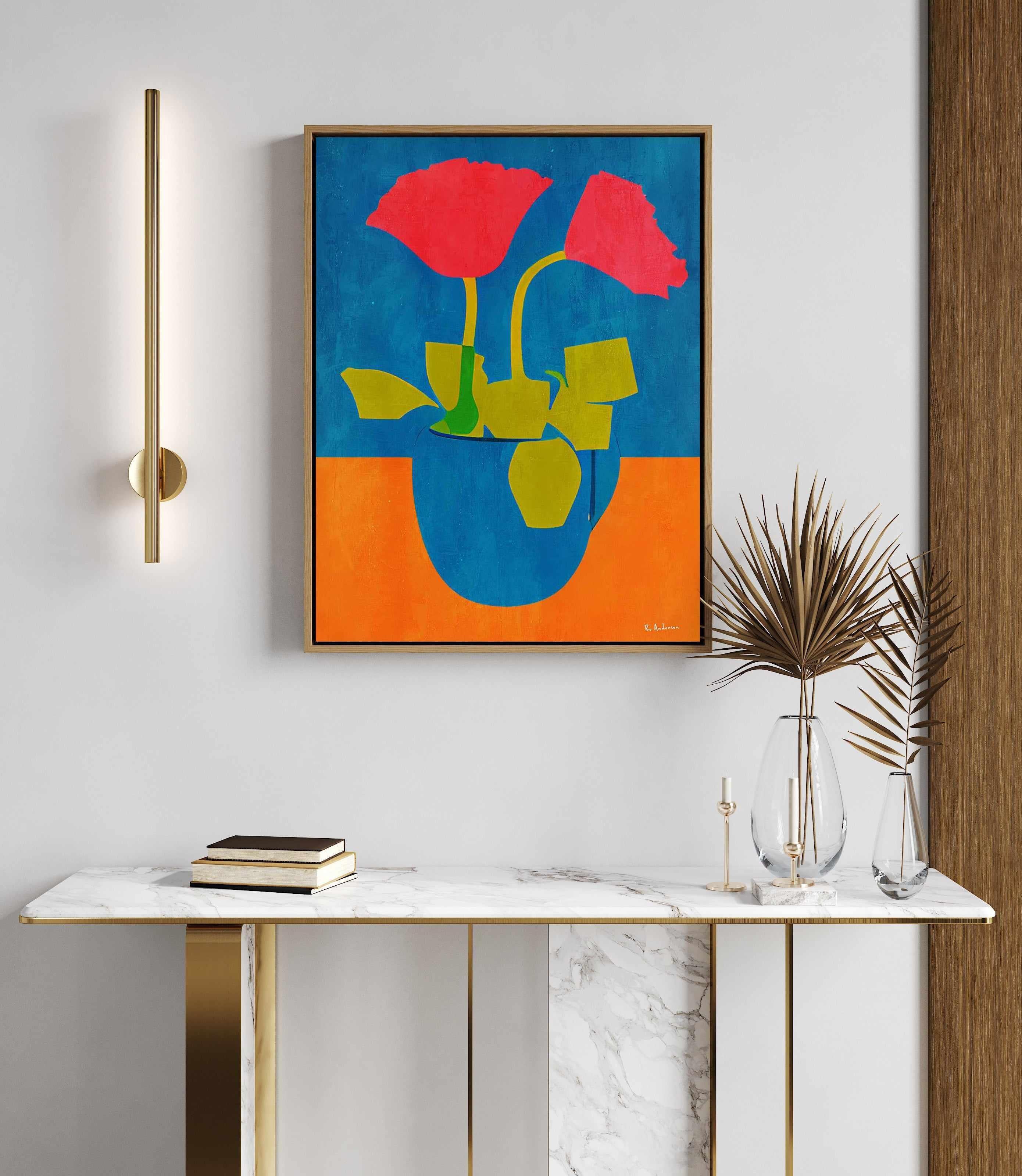 Good Morning, My Love By Bo Anderson | Framed Canvas Art Print