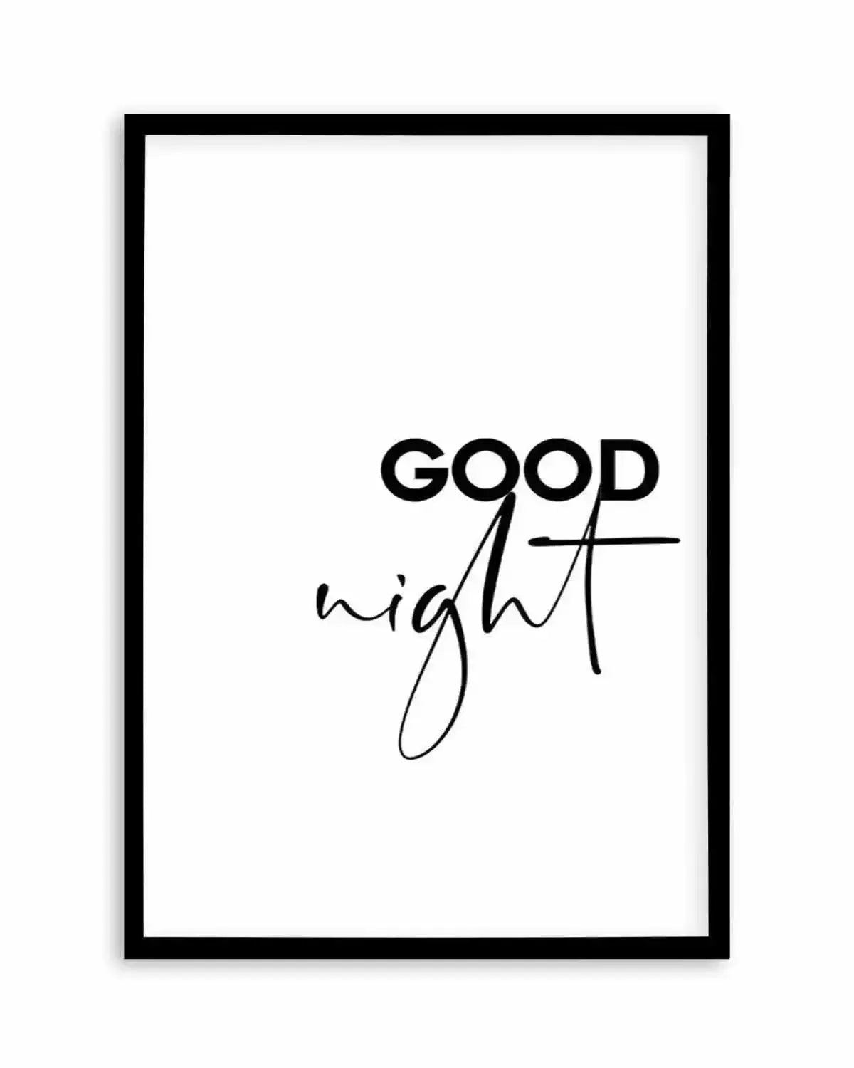 Good-Vibes-Only--Black-Art-Print from Olive et Oriel where you can shop wallpaper and artworks online