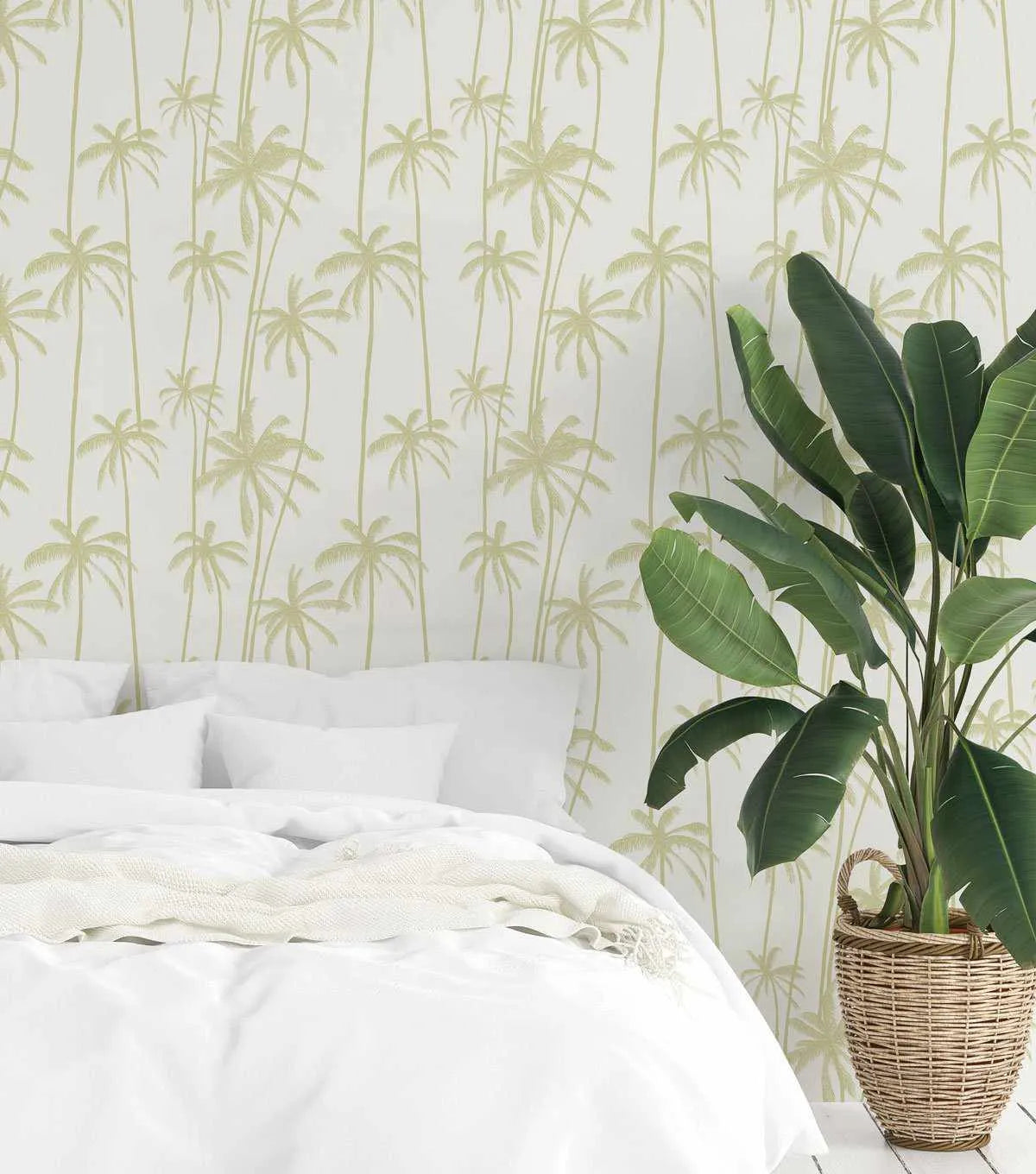 Good Palms Pistachio Wallpaper-Wallpaper-Buy Kids Removable Wallpaper Online Our Custom Made Children√¢‚Ç¨‚Ñ¢s Wallpapers Are A Fun Way To Decorate And Enhance Boys Bedroom Decor And Girls Bedrooms They Are An Amazing Addition To Your Kids Bedroom Walls Our Collection of Kids Wallpaper Is Sure To Transform Your Kids Rooms Interior Style From Pink Wallpaper To Dinosaur Wallpaper Even Marble Wallpapers For Teen Boys Shop Peel And Stick Wallpaper Online Today With Olive et Oriel