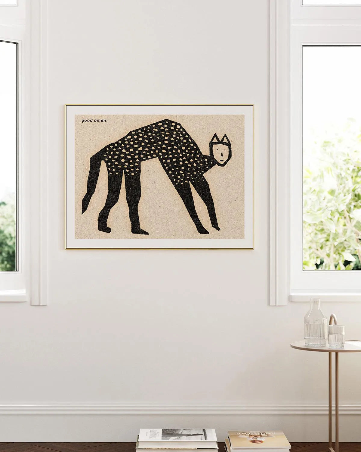 Good Omen by David Schmitt Art Print from Olive et Oriel where you can shop wallpaper and artworks online