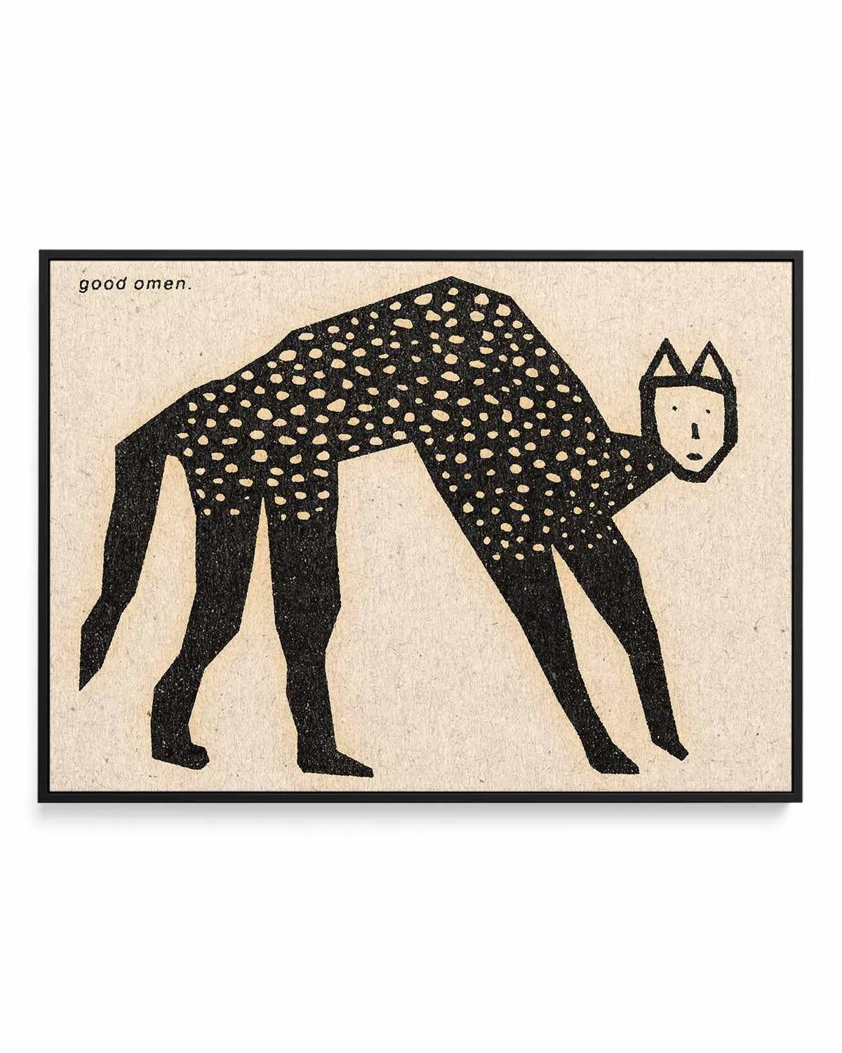 Good Omen by David Schmitt | Framed Canvas Art Print from Olive et Oriel where you can shop wallpaper and artworks online