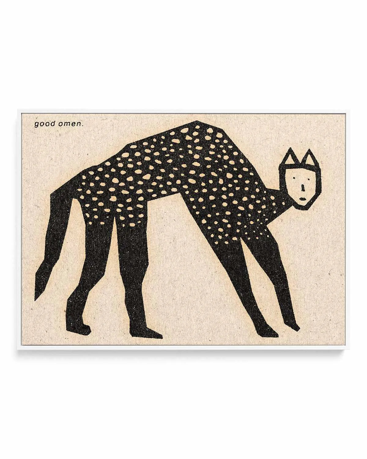 Good Omen by David Schmitt | Framed Canvas Art Print from Olive et Oriel where you can shop wallpaper and artworks online