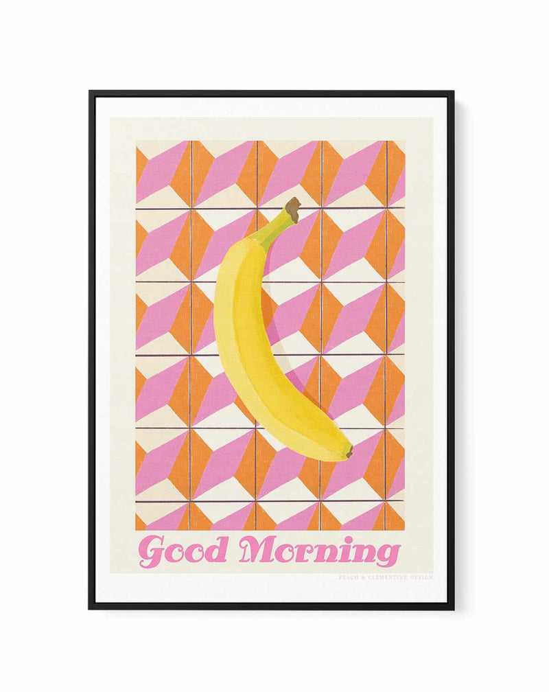 Goodmorning by Jenny Liz Rome | Framed Canvas Art Print