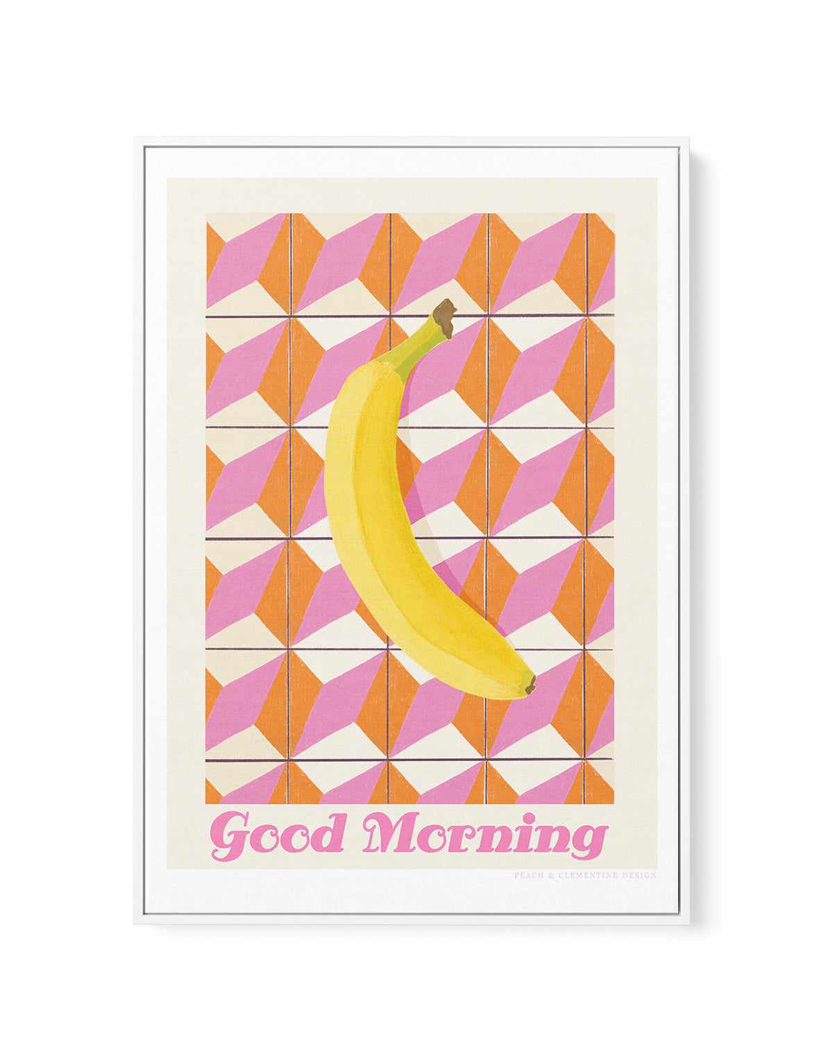 Goodmorning by Jenny Liz Rome | Framed Canvas Art Print