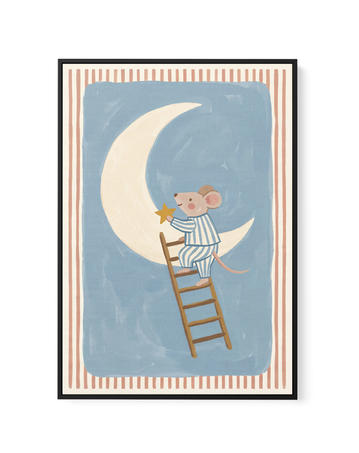 Goodnight Little Mouse | Framed Canvas Art Print