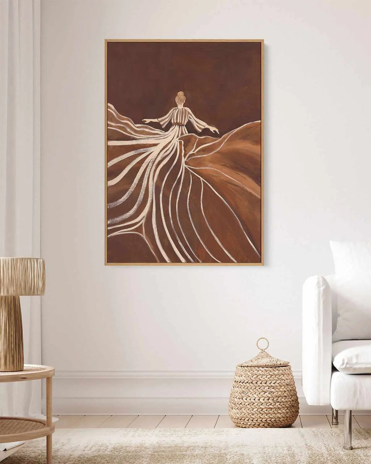 Gorgeous by Design Fabrikken | Framed Canvas Art Print from Olive et Oriel where you can shop wallpaper and artworks online