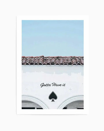 Gotta Have It Art Print from Olive et Oriel where you can shop wallpaper and artworks online
