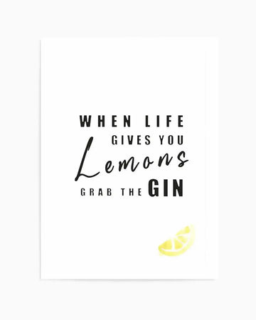 Grab the Gin Art Print from Olive et Oriel where you can shop wallpaper and artworks online