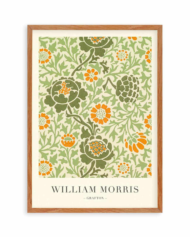 Grafton by William Morris Art Print
