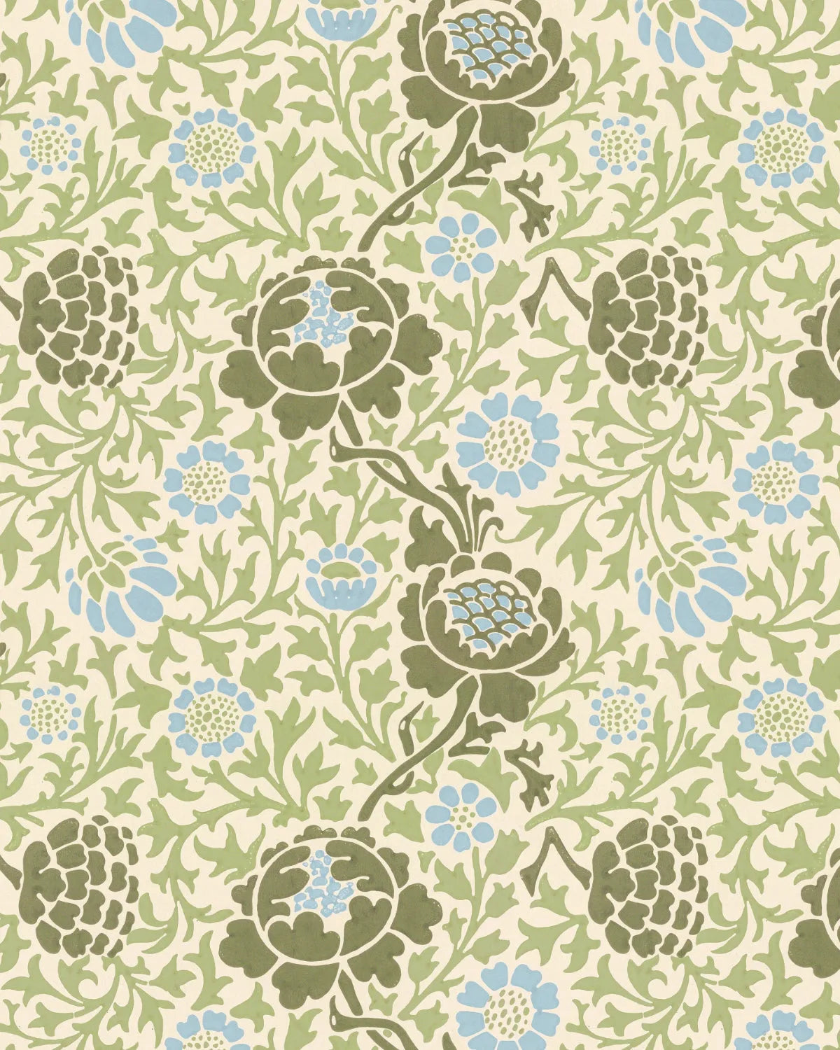 Grafton by William Morris Wallpaper from Olive et Oriel where you can shop wallpaper and artworks online