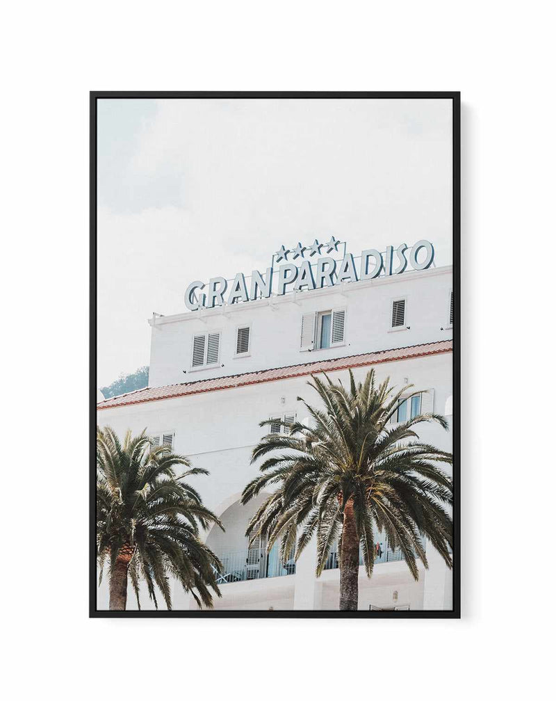 Gran Paradiso, Italy PT | Framed Canvas Art Print