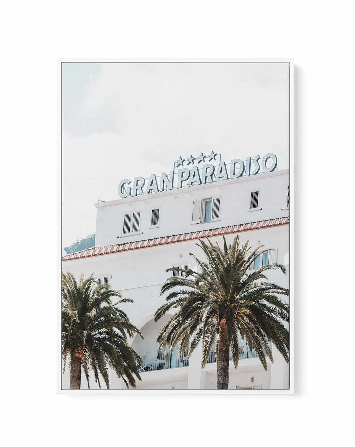 Gran Paradiso, Italy PT | Framed Canvas Art Print