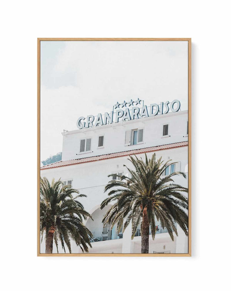 Gran Paradiso, Italy PT | Framed Canvas Art Print
