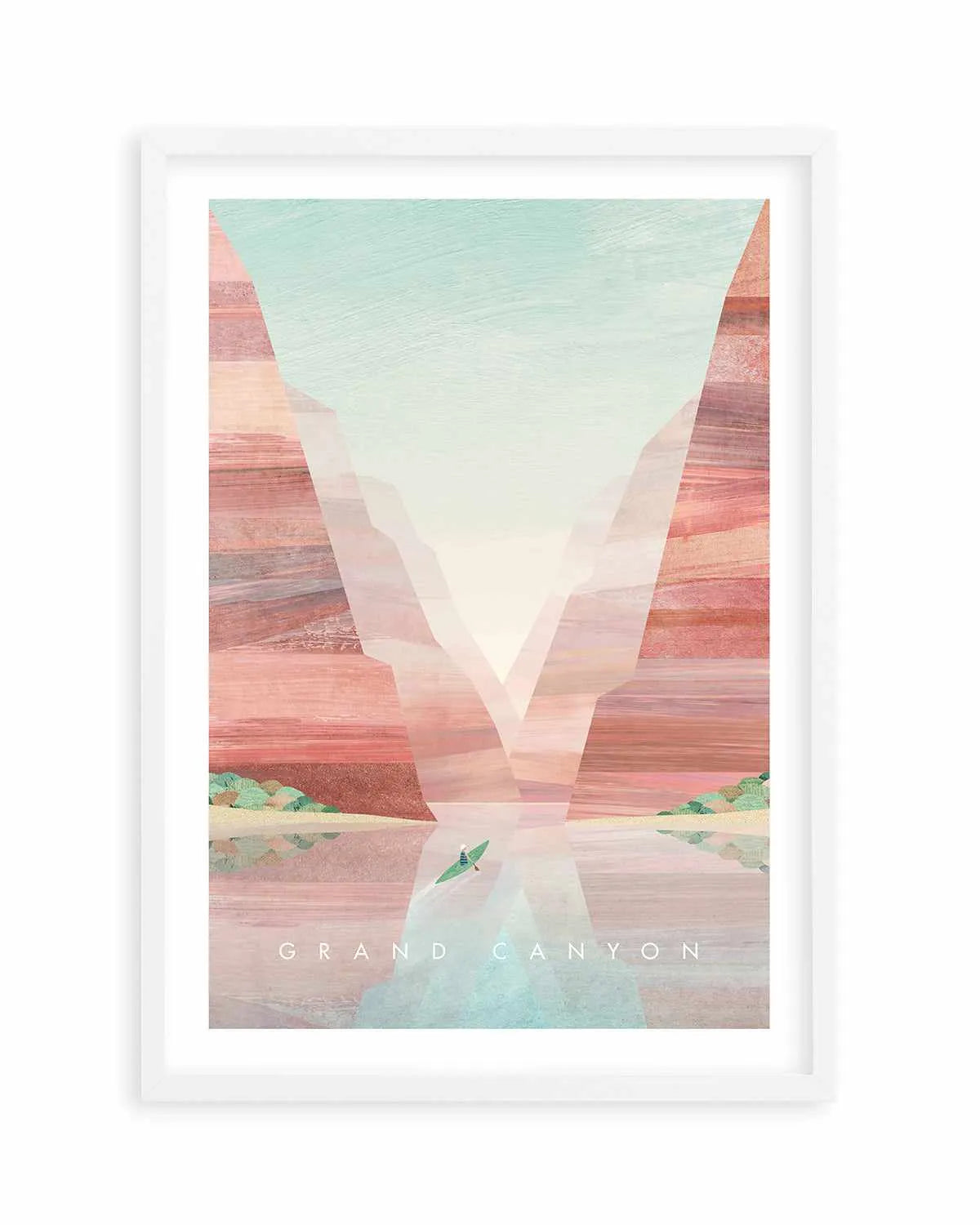 Grand Canyon by Henry Rivers Art Print from Olive et Oriel where you can shop wallpaper and artworks online