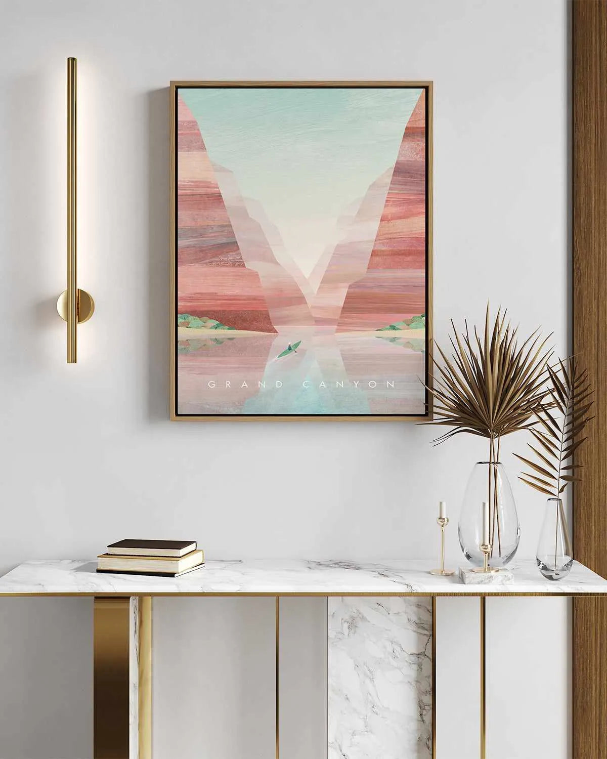 Grand Canyon by Henry Rivers | Framed Canvas Art Print from Olive et Oriel where you can shop wallpaper and artworks online