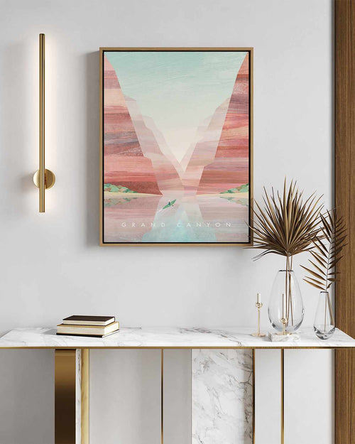 Grand Canyon by Henry Rivers | Framed Canvas Art Print
