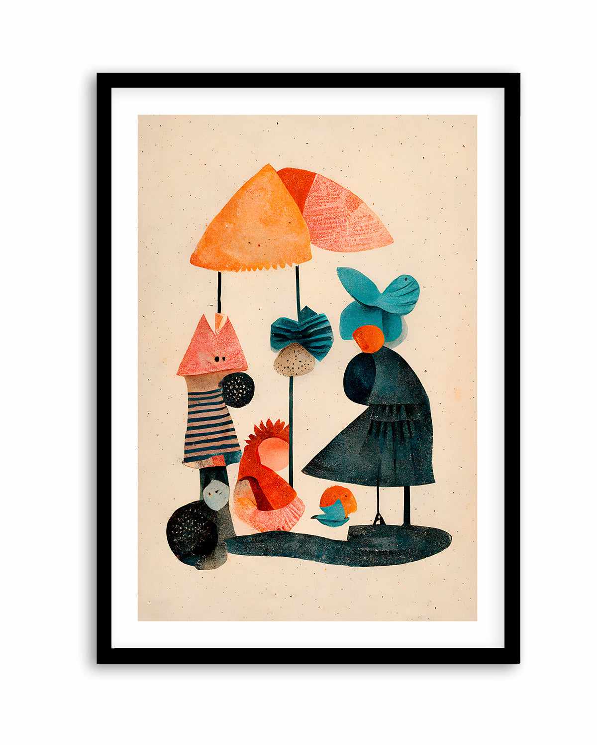 Granny and friends By Treechild | Art Print from Olive et Oriel where you can shop wallpaper and artworks online