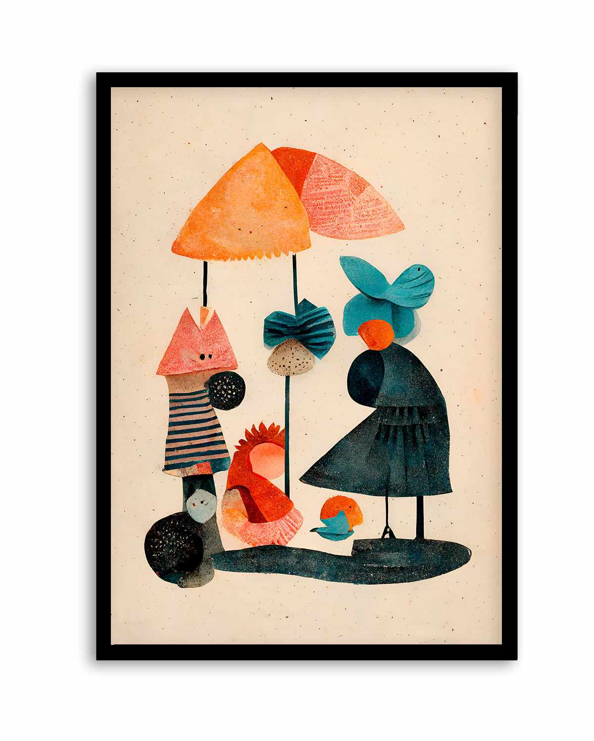 Granny and friends By Treechild | Art Print from Olive et Oriel where you can shop wallpaper and artworks online