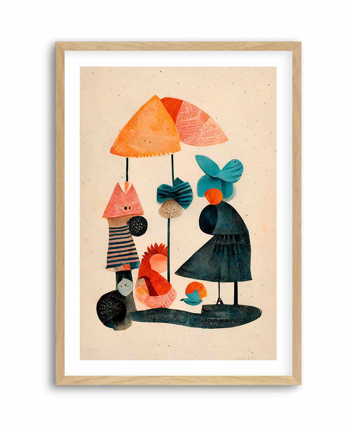 Granny and friends By Treechild | Art Print from Olive et Oriel where you can shop wallpaper and artworks online