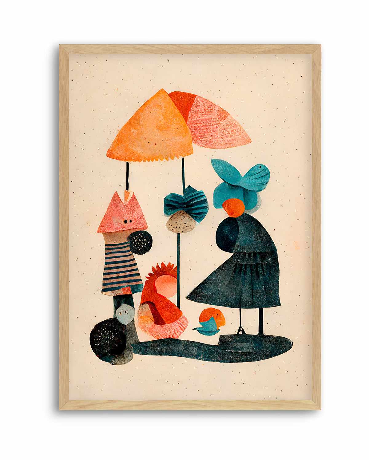 Granny and friends By Treechild | Art Print from Olive et Oriel where you can shop wallpaper and artworks online