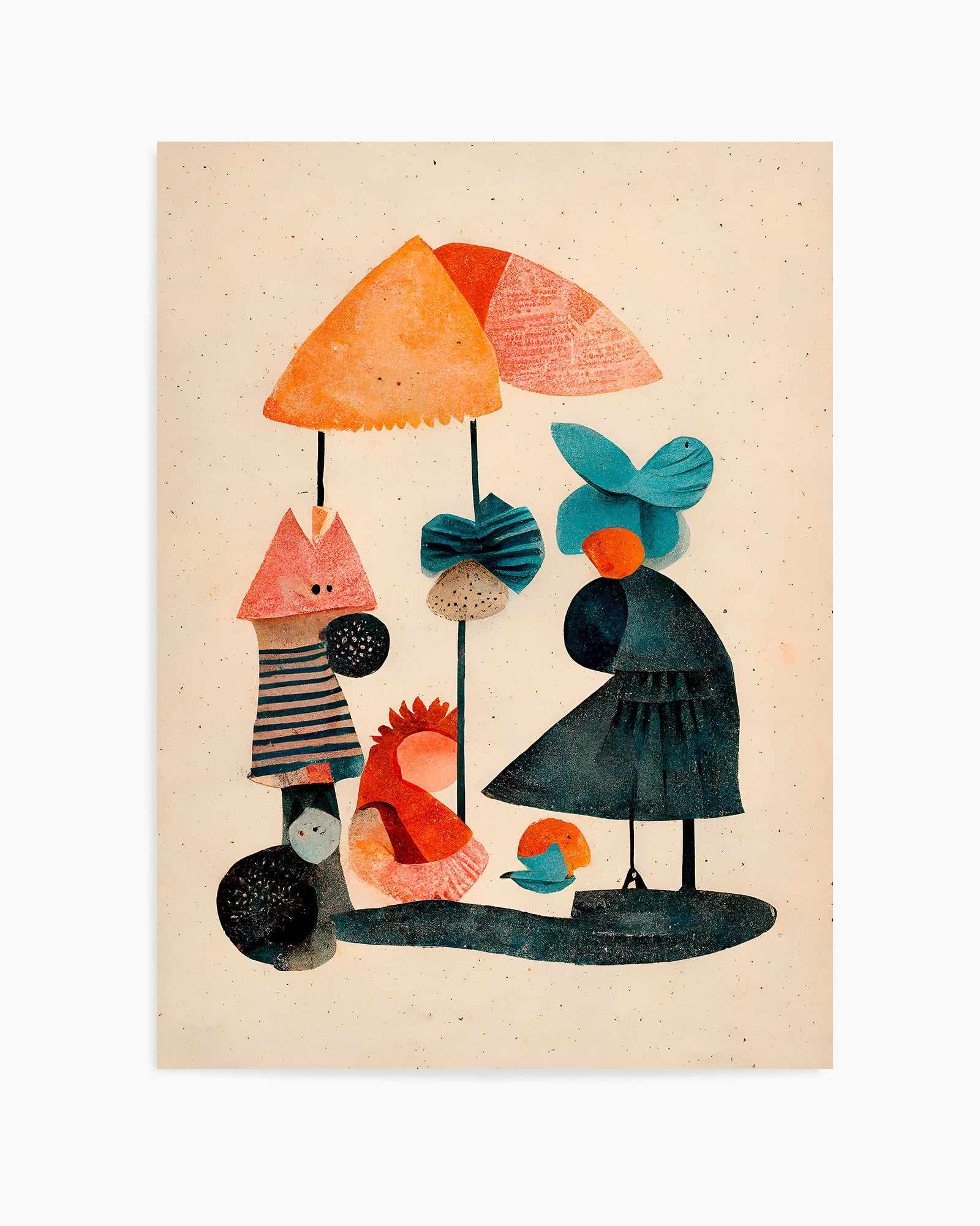 Granny and friends By Treechild | Art Print from Olive et Oriel where you can shop wallpaper and artworks online