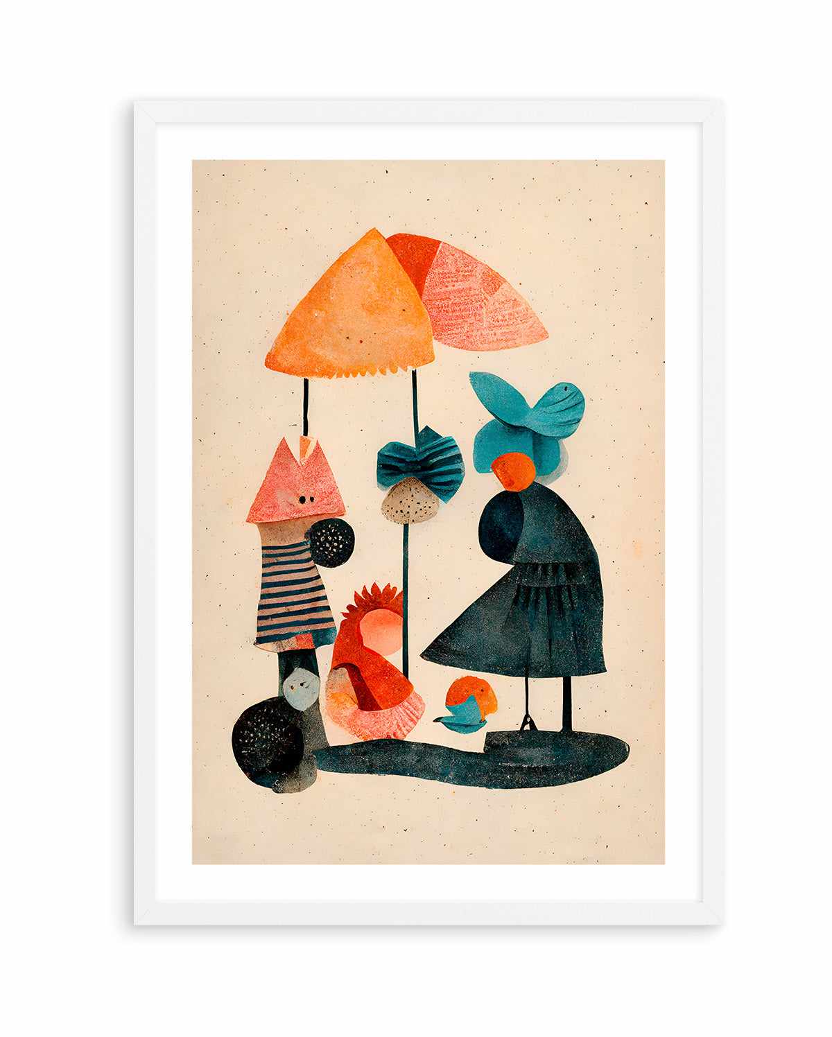Granny and friends By Treechild | Art Print from Olive et Oriel where you can shop wallpaper and artworks online