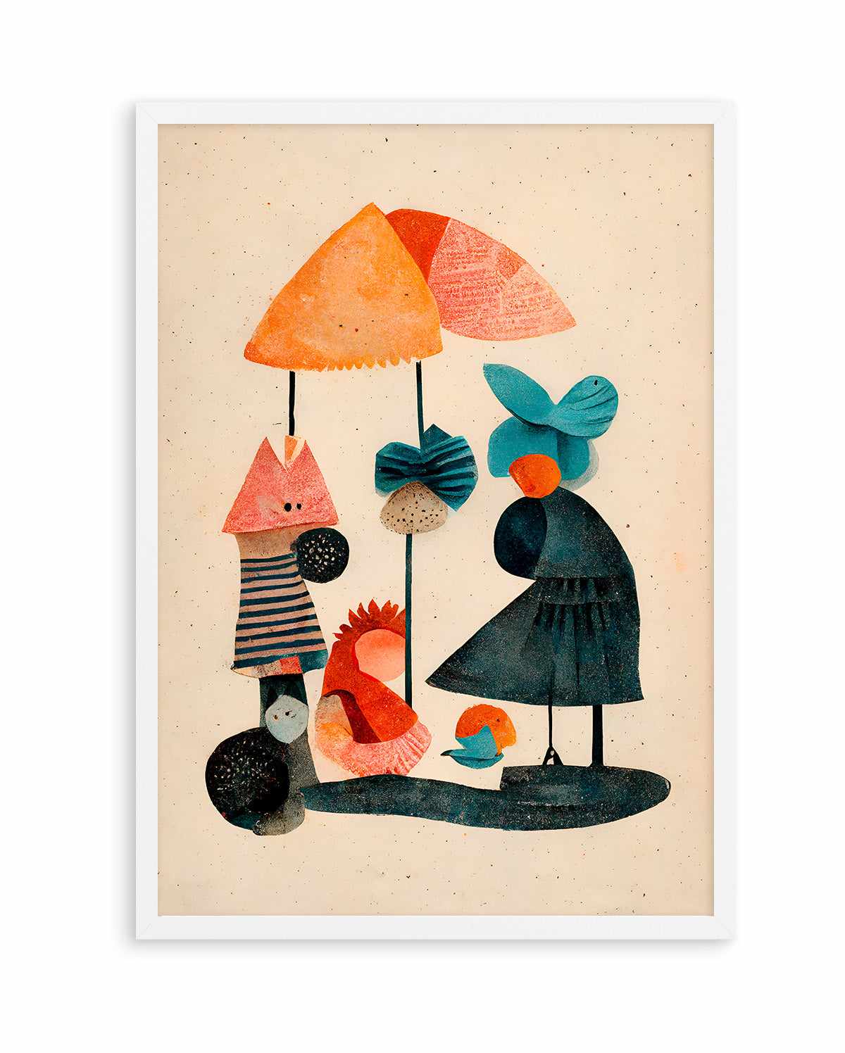 Granny and friends By Treechild | Art Print from Olive et Oriel where you can shop wallpaper and artworks online