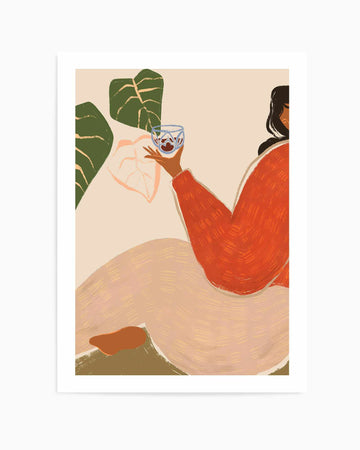 Grape Juice by Arty Guava | Art Print from Olive et Oriel where you can shop wallpaper and artworks online