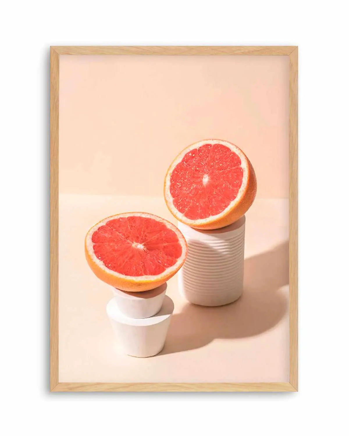 Grapefruit Art Print from Olive et Oriel where you can shop wallpaper and artworks online