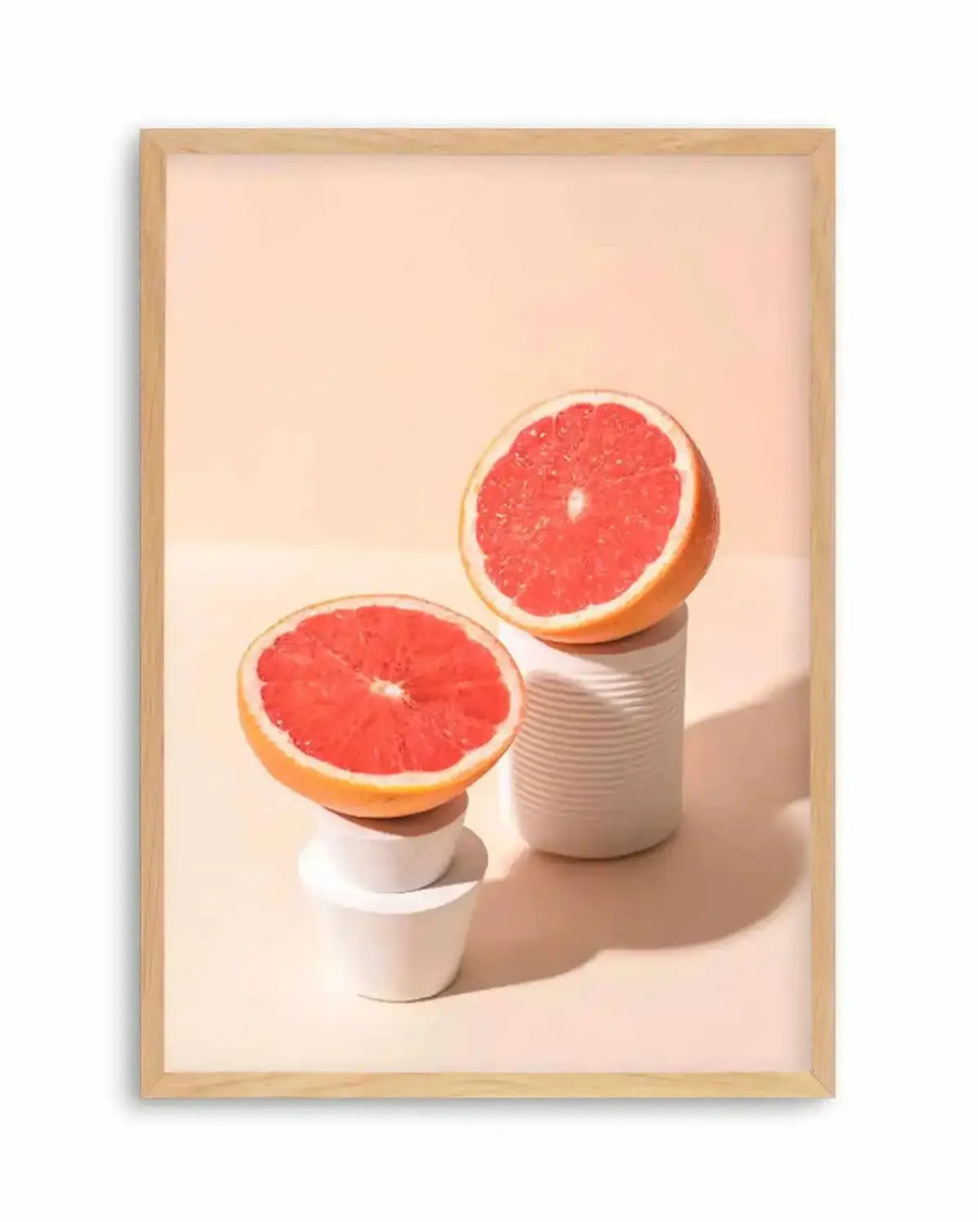 Grapefruit Art Print from Olive et Oriel where you can shop wallpaper and artworks online