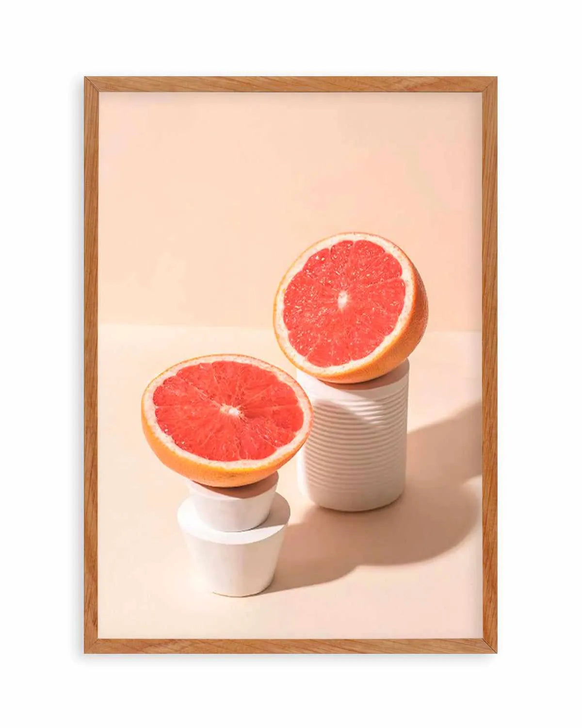 Grapefruit Art Print from Olive et Oriel where you can shop wallpaper and artworks online