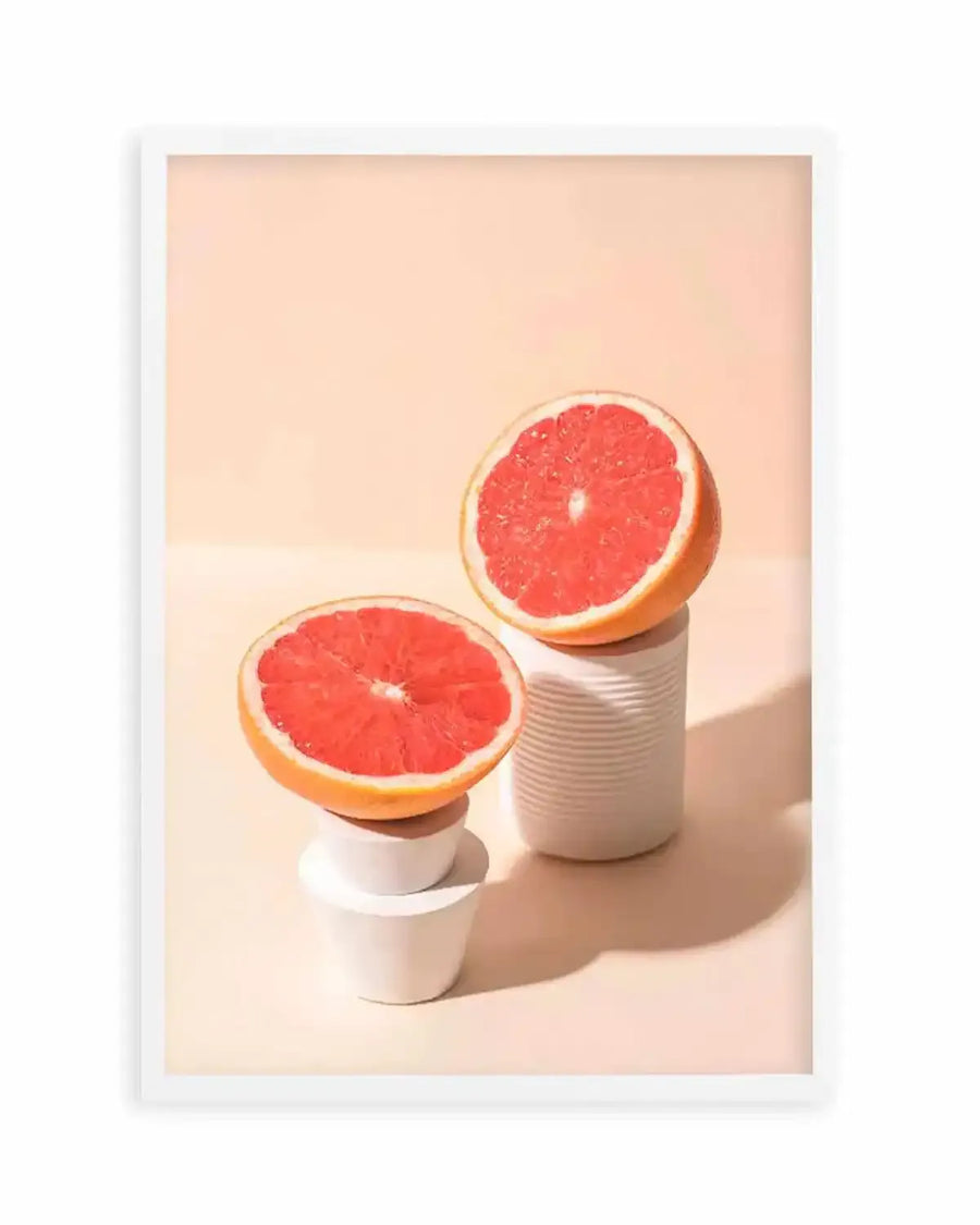Grapefruit Art Print from Olive et Oriel where you can shop wallpaper and artworks online