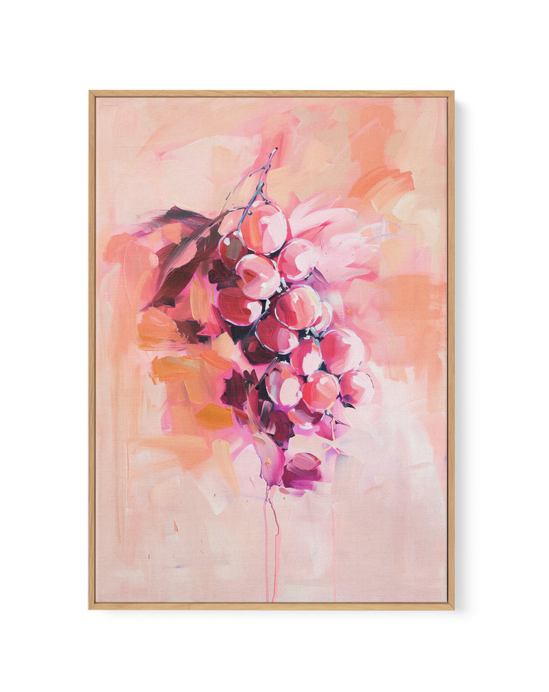 Grapes No I | Framed Canvas Art Print
