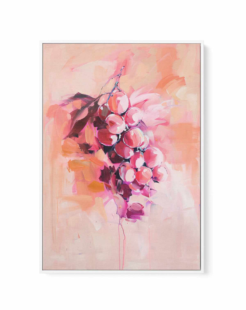 Grapes No I | Framed Canvas Art Print