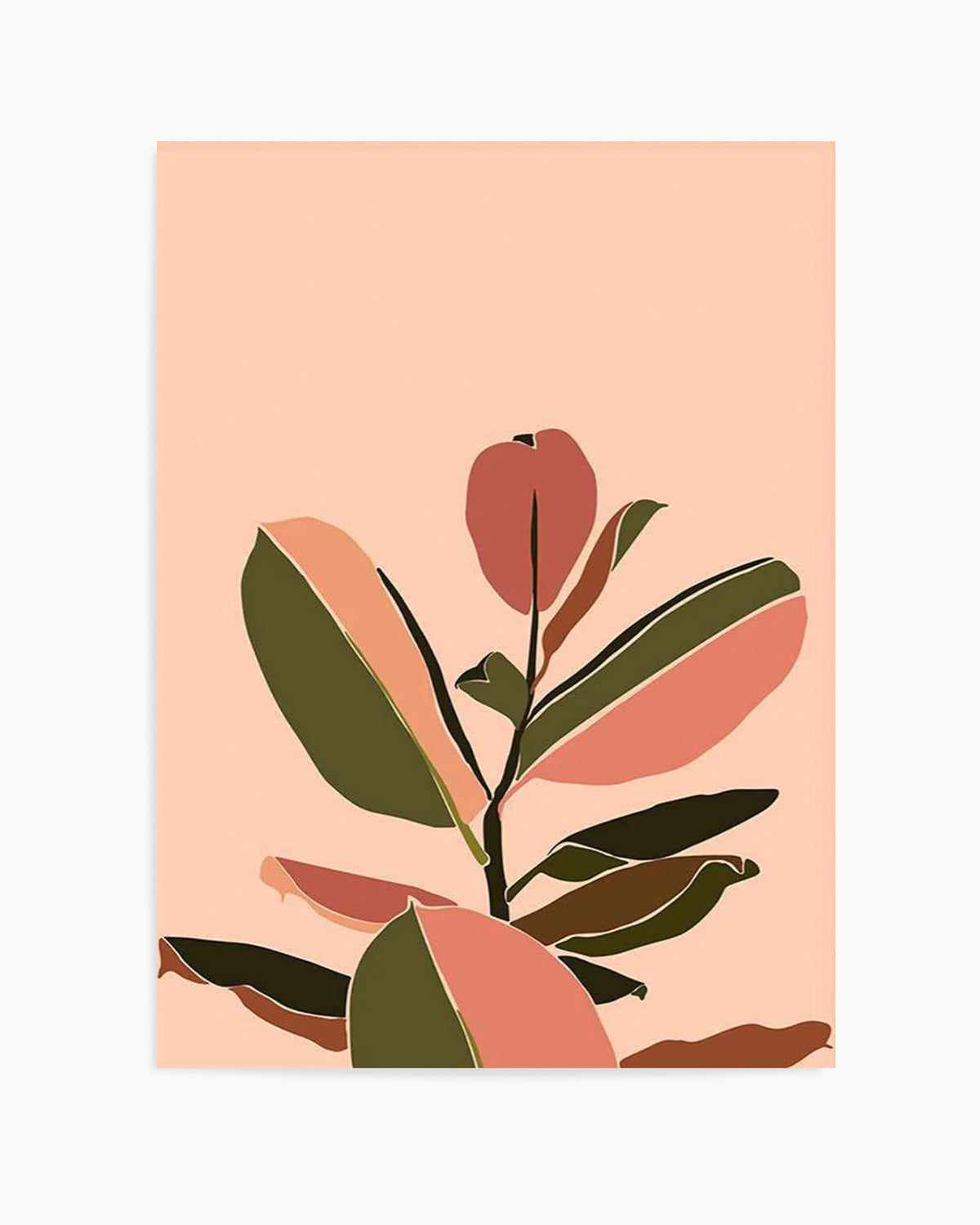 Graphic Fig Art Print