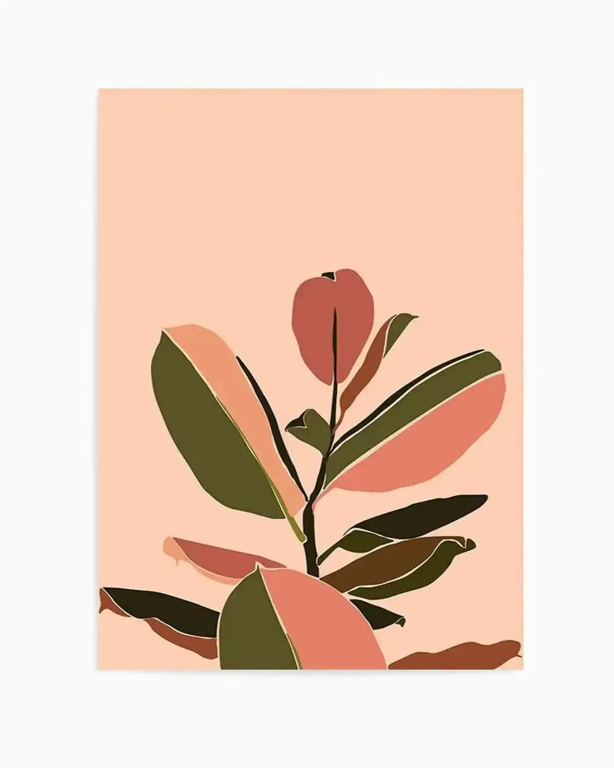 Graphic Fig Art Print from Olive et Oriel where you can shop wallpaper and artworks online