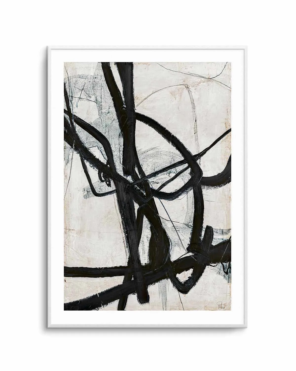 Graphical Lines VI by Design Fabrikken Art Print from Olive et Oriel where you can shop wallpaper and artworks online