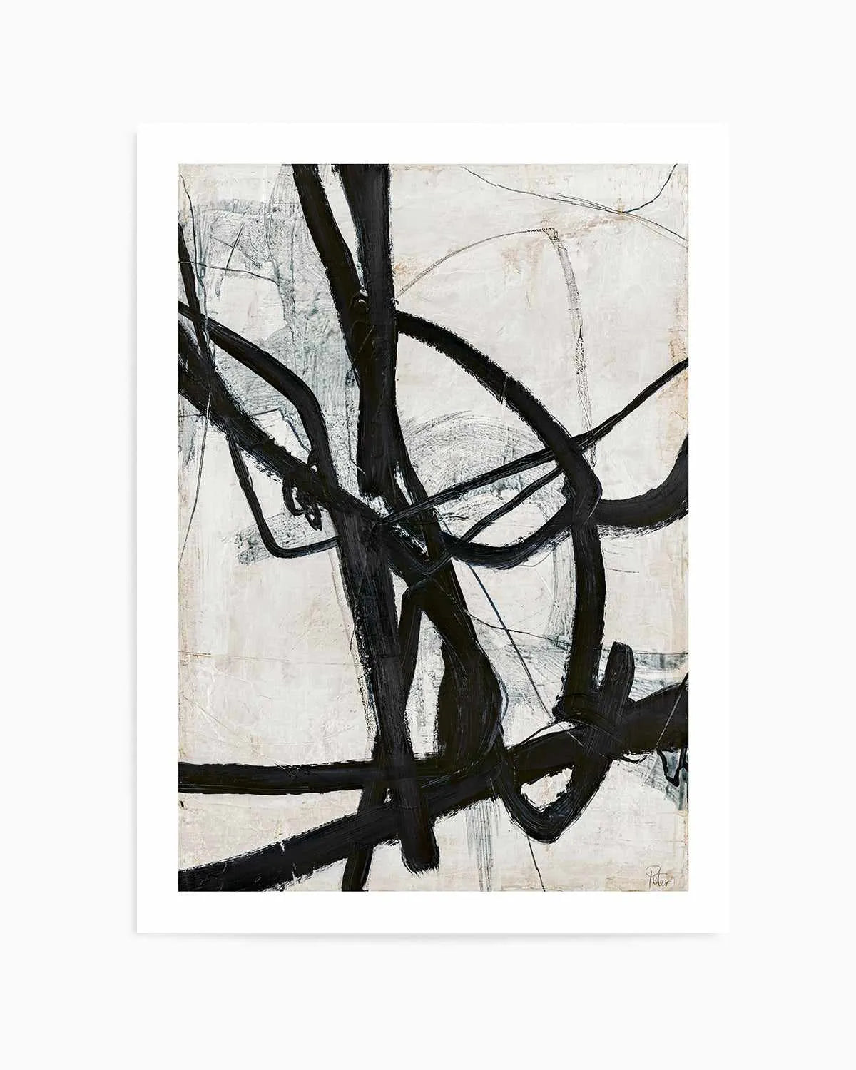 Graphical Lines VI by Design Fabrikken Art Print from Olive et Oriel where you can shop wallpaper and artworks online
