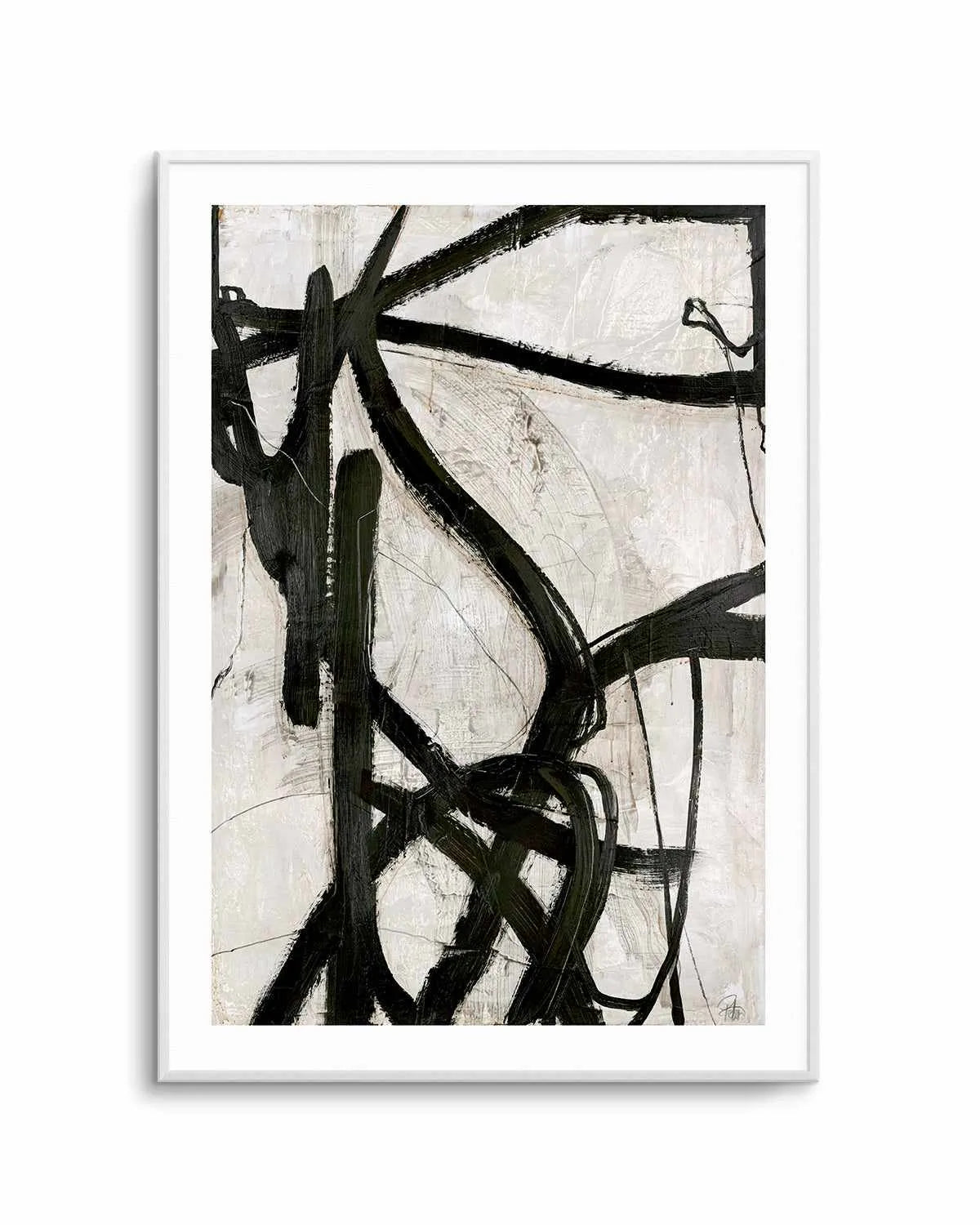 Graphical Lines V by Design Fabrikken Art Print from Olive et Oriel where you can shop wallpaper and artworks online