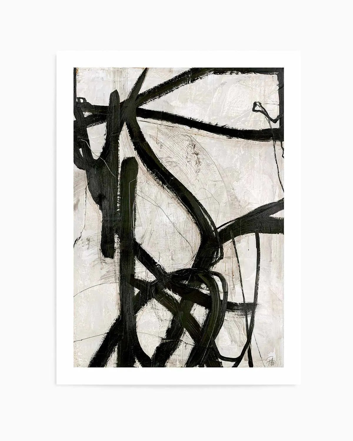 Graphical Lines V by Design Fabrikken Art Print from Olive et Oriel where you can shop wallpaper and artworks online