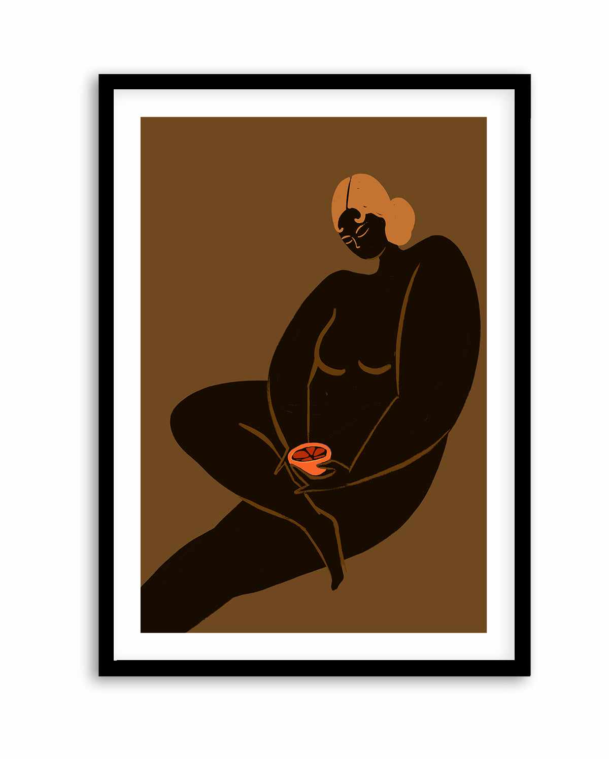 Grape Fruit 2 by Arty Guava | Art Print from Olive et Oriel where you can shop wallpaper and artworks online